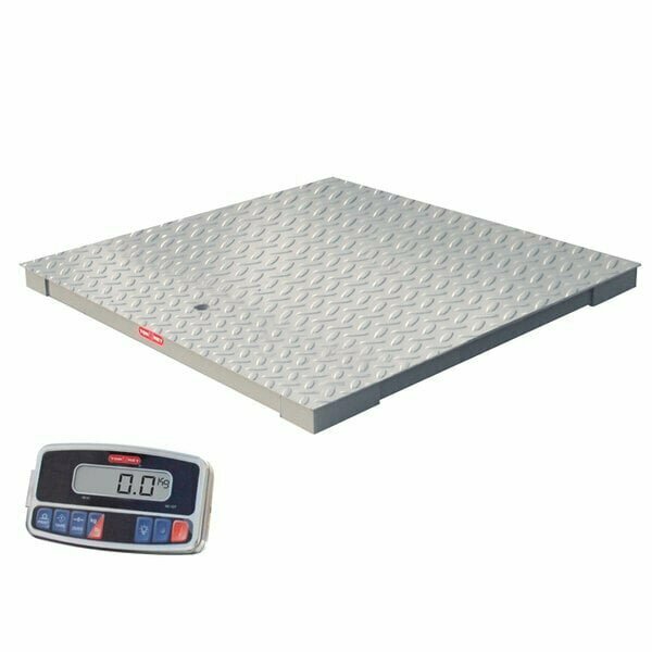 Tor Rey PLP-4/4-2500/5000 Pro-Tek 5000 lb. 4' x 4' Industrial Floor Scale 166PLP445K